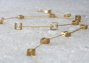Halskæde i 18 karat guld, Christophe de Ranter